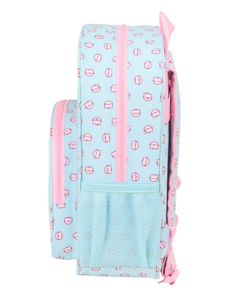 MOCHILA INFANTIL ADAPT.CARRO PEMBE "THE PINK CAT"