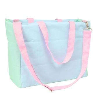 BOLSO CON BOLSILLO PARA PORTATIL 14,1'' PEMBE "THE PINK CAT" 2