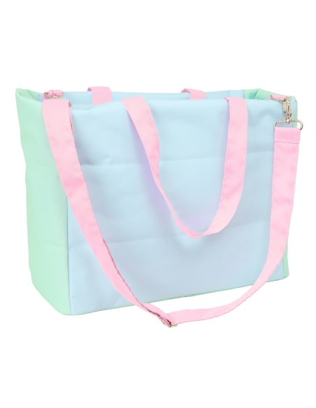 BOLSO CON BOLSILLO PARA PORTATIL 14,1'' PEMBE "THE PINK CAT"