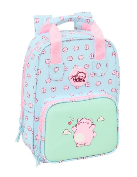MOCHILA INFANTIL CON ASAS PEMBE "THE PINK CAT"