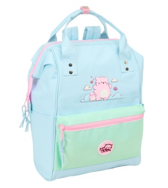 MOCHILA CON ASAS PARA PORTATIL 13" PEMBE "THE PINK CAT"