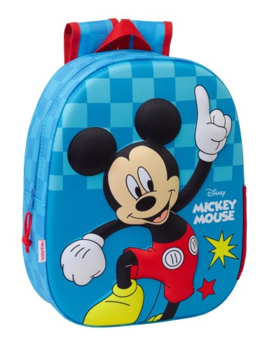 MOCHILA 3D MICKEY MOUSE 3D Mochilas Guardería | Fraber