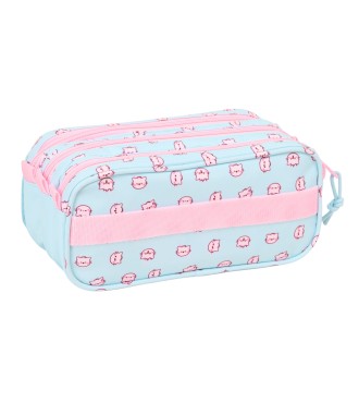 PORTATODO TRIPLE BIG PEMBE "THE PINK CAT" 2