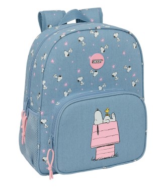 MOCHILA JUNIOR ADAPT.CARRO SNOOPY