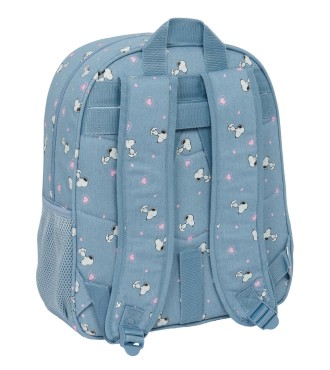 MOCHILA JUNIOR ADAPT.CARRO SNOOPY 2