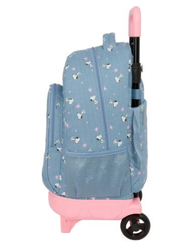 MOCHILA GDE. C/RUEDAS COMPACT EXTRAIBLE SNOOPY