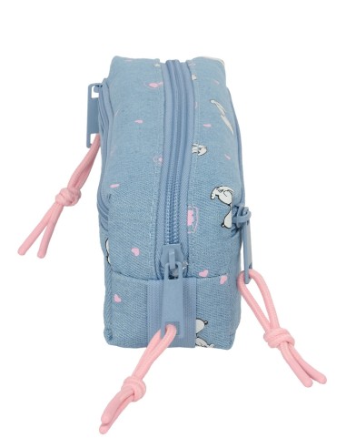 PORTATODO TRIPLE PEQ. C/GOMA ELAST. 22CM SNOOPY