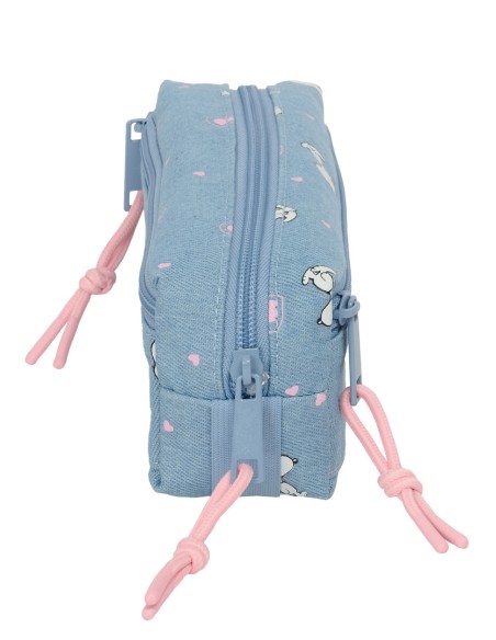 PORTATODO TRIPLE PEQ. C/GOMA ELAST. 22CM SNOOPY