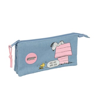 PORTATODO TRIPLE SNOOPY