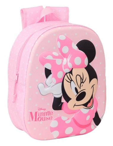 MOCHILA 3D MINNIE MOUSE 3D Mochilas Guardería | Fraber