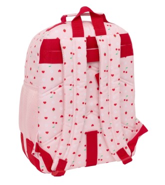 MOCHILA DOBLE ADAPT.CARRO GLOWLAB "FRUTITAS" 2