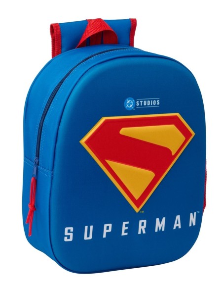 MOCHILA 3D SUPERMAN 3D Mochilas Guardería | Fraber