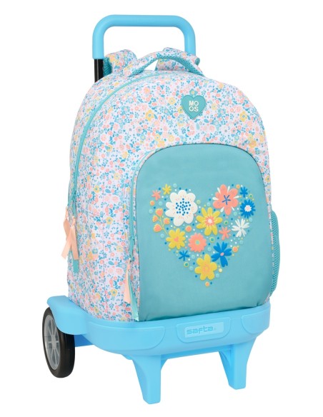 MOCH.GDE. C/RUEDAS COMPACT EVOL.EXT.REC MOOS "FIORI"