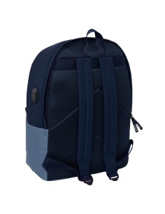 MOCHILA DOBLE PARA PORTATIL 15,6"+USB EL PULPO "AZUL" Moc... 2