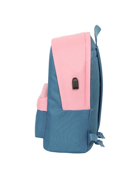 MOCHILA DOBLE PARA PORTATIL 15,6"+USB EL PULPO "INDIGO" M...