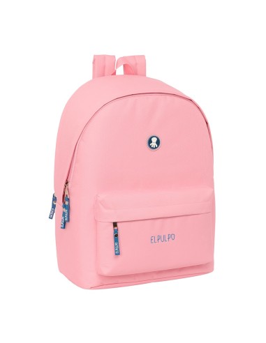 MOCHILA DOBLE PARA PORTATIL 15,6"+USB EL PULPO "ROSA" Moc...