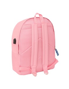 MOCHILA DOBLE PARA PORTATIL 15,6"+USB EL PULPO "ROSA" Moc... 2