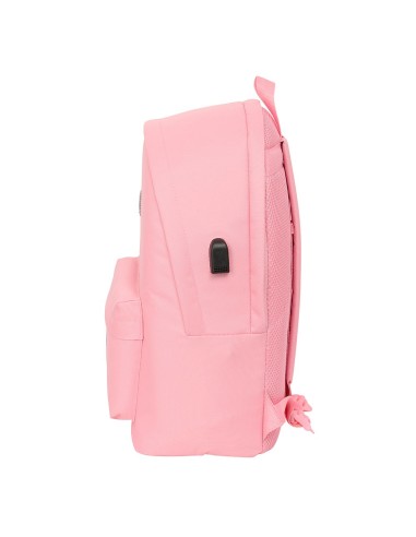 MOCHILA DOBLE PARA PORTATIL 15,6"+USB EL PULPO "ROSA" Moc...
