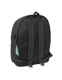 MOCHILA DOBLE PARA PORTATIL 15,6"+USB EL PULPO "GRAFITO" ... 2