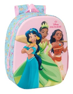 MOCHILA 3D PRINCESAS DISNEY 3D Mochilas Guardería | Fraber