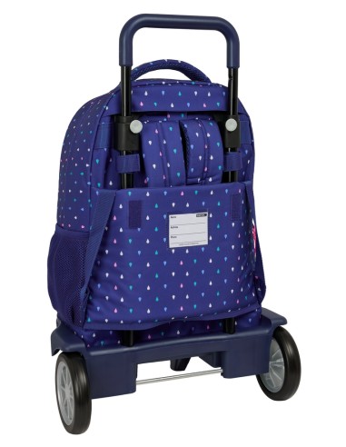 MOCHILA GDE. C/RUEDAS COMPACT EVOL. EXT. BENETTON "DROP"