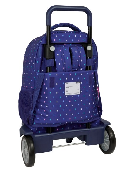 MOCHILA GDE. C/RUEDAS COMPACT EVOL. EXT. BENETTON "DROP"