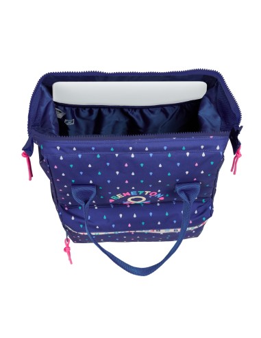 MOCHILA CON ASAS PARA PORTATIL 13" BENETTON "DROP"