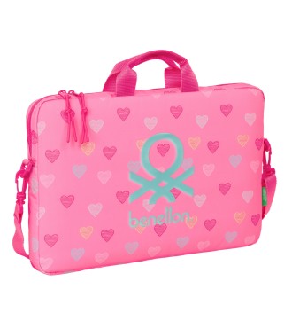 FUNDA PARA PORTATIL 15,6'' BENETTON "HEART"