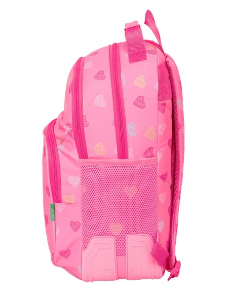 MOCHILA DOBLE ADAPT.CARRO BENETTON "HEART"