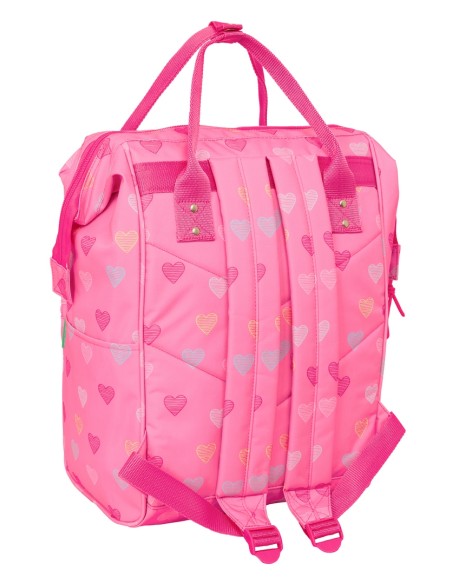 MOCHILA CON ASAS PARA PORTATIL 13" BENETTON "HEART"