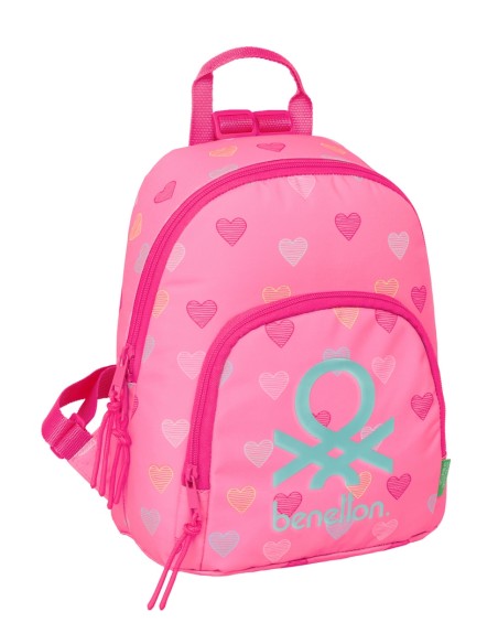 MINI MOCHILA BENETTON "HEART"