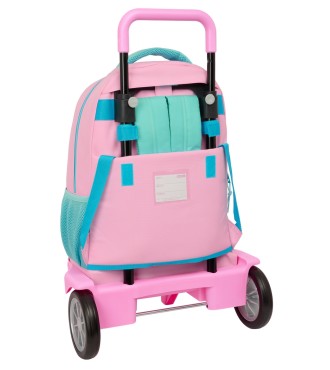 MOCHILA GDE. C/RUEDAS COMPACT EVOL. EXT. BENETTON "DOLCE" 2