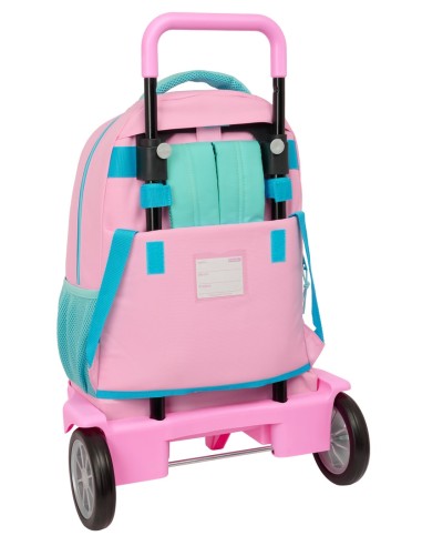 MOCHILA GDE. C/RUEDAS COMPACT EVOL. EXT. BENETTON "DOLCE"