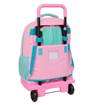 MOCHILA GDE. C/RUEDAS COMPACT EXTRAIBLE BENETTON "DOLCE" 2