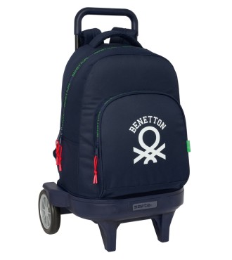 MOCHILA GDE. C/RUEDAS COMPACT EVOL. EXT. BENETTON "TOGETHER"