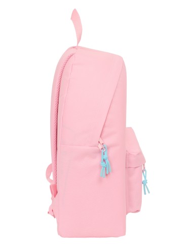 MOCHILA BENETTON BASICS "ROSA PASTEL"