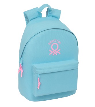 MOCHILA PARA PORTATIL 14,1" BENETTON BASICS "CELESTE"