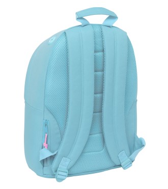 MOCHILA PARA PORTATIL 14,1" BENETTON BASICS "CELESTE" 2