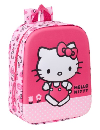 MOCHILA GUARDERIA 3D HELLO KITTY 3D Mochilas Guardería | ...