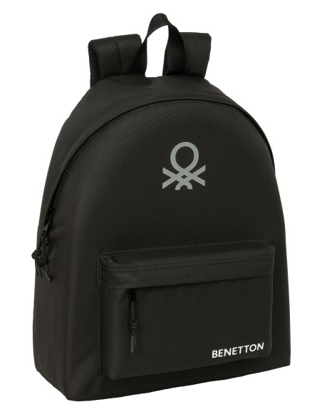 MOCHILA BENETTON BASICS "NEGRO"