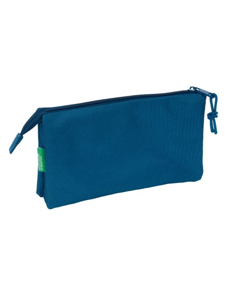 PORTATODO TRIPLE BENETTON BASICS "MARINO"