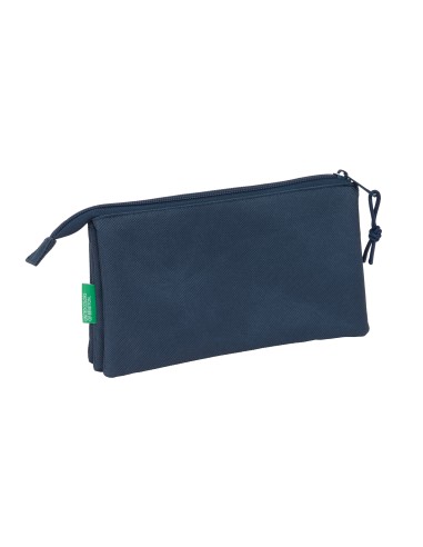 PORTATODO TRIPLE BENETTON BASICS "ANTRACITA"