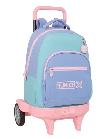 MOCHILA GDE. C/RUEDAS COMPACT EVOL. EXT. MUNICH "MELLOW"