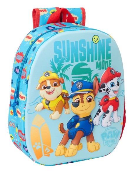 MOCHILA 3D PAW PATROL 3D Mochilas Guardería | Fraber