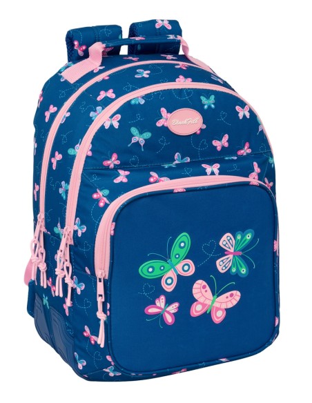 MOCHILA DOBLE ADAPT.CARRO BLACKFIT8 "MARIPOSAS"