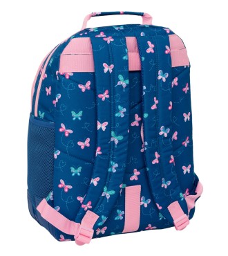 MOCHILA DOBLE ADAPT.CARRO BLACKFIT8 "MARIPOSAS" 2