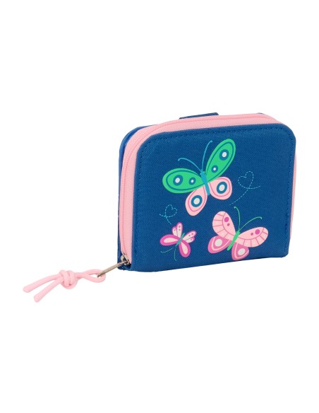 MONEDERO BILLETERA BLACKFIT8 "MARIPOSAS"