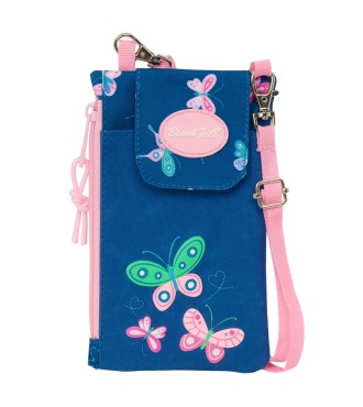 MONEDERO PORTAMOVIL BLACKFIT8 "MARIPOSAS"