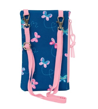 MONEDERO PORTAMOVIL BLACKFIT8 "MARIPOSAS" 2