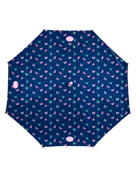 PARAGUAS AUTOMATICO 60 CM BLACKFIT8 "MARIPOSAS"